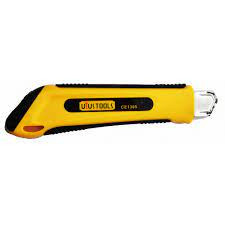 UYUSTOOLS 18mm Snap Off Blade Knife CE1305
