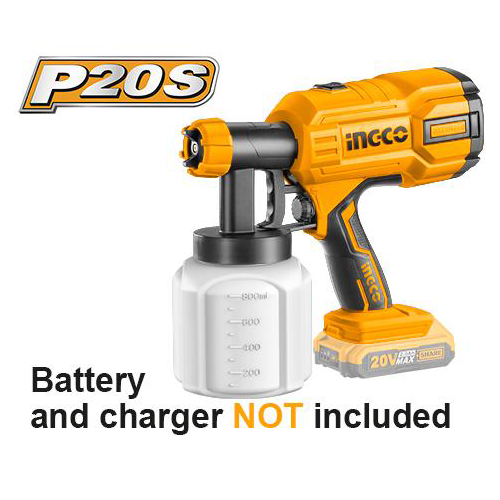 CSGLI2001 Ingco Lithium-Ion spray gun