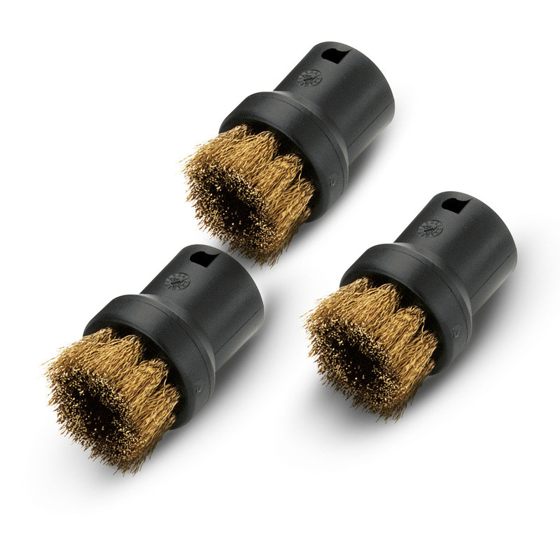 ROUND BRUSH KIT WITH BRASS BRISTLES