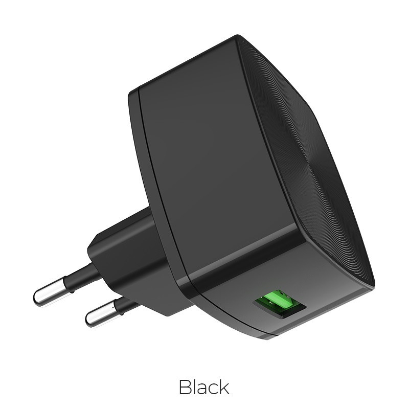 HOCO Cutting Edge Single Port QC3.0 Charger(EU)