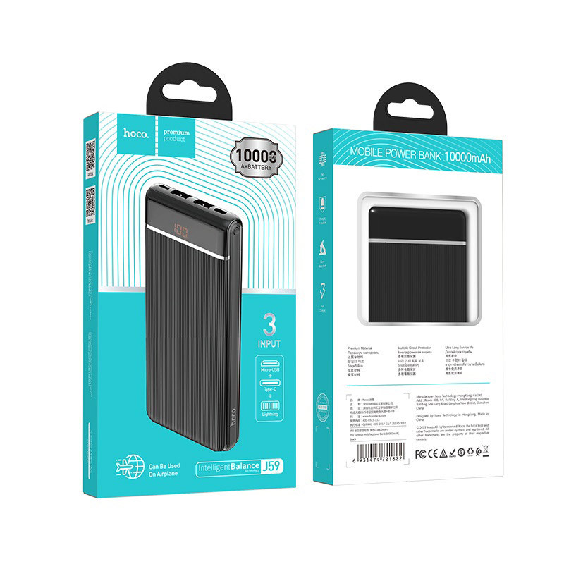 HOCO Famous Mobile Power Bank J59