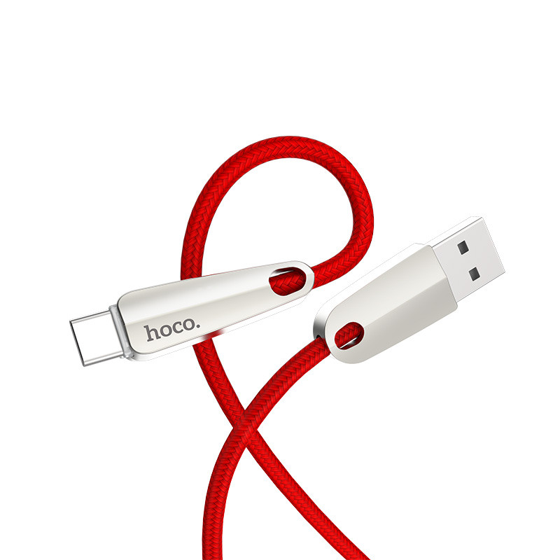 HOCO Space Shuttle Smart Power Off Charging Cable - Type C