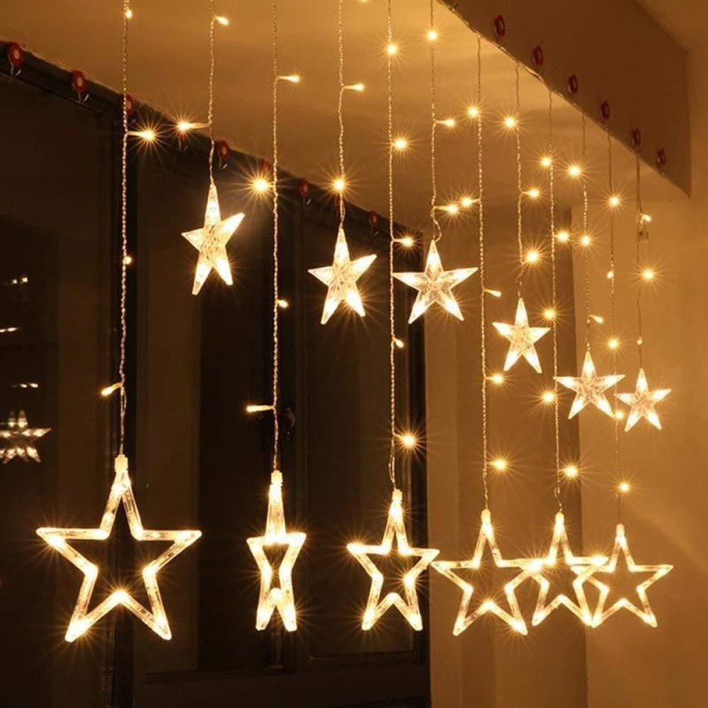 Acrylic star curtain light