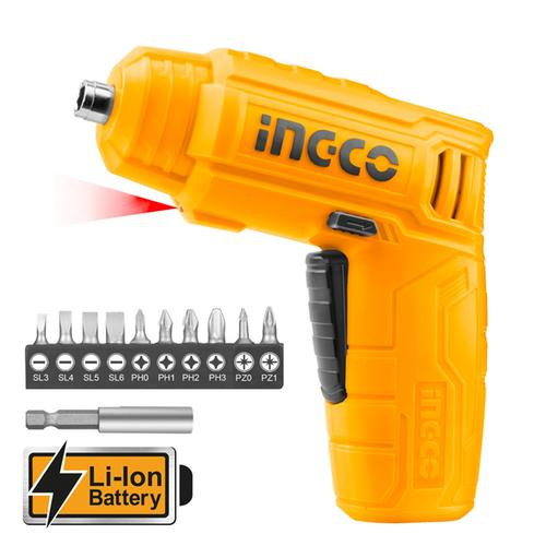 Ingco Lithium-Ion Cordless Screwdriver CSDLI0402