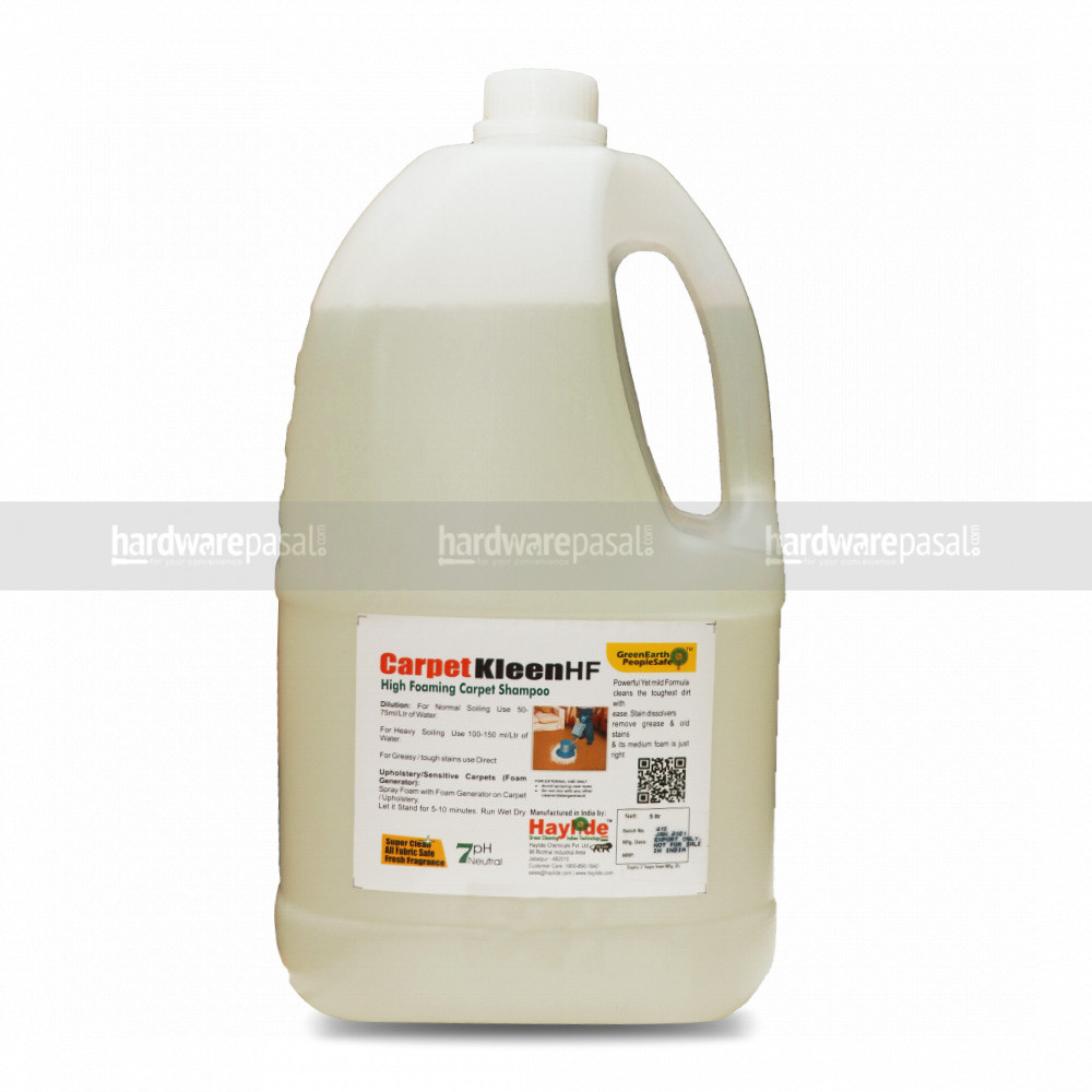 Haylide Carpet Kleen HF High Foaming Carpet Shampoo