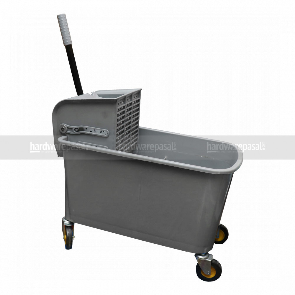 Cleaning Trolley Full Grey