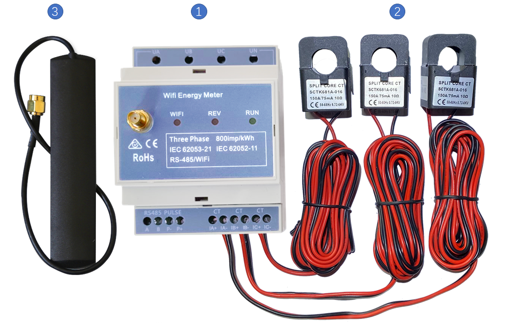 Three Phase WIFI Energy Meter
