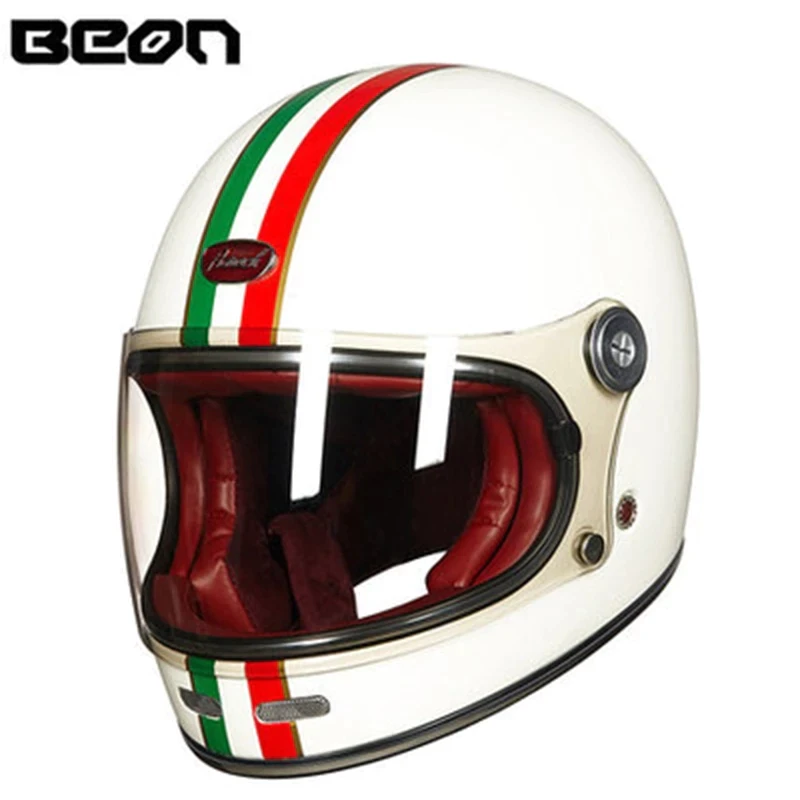 Beon Vintage Fully Covered Full Face Helmet B-510