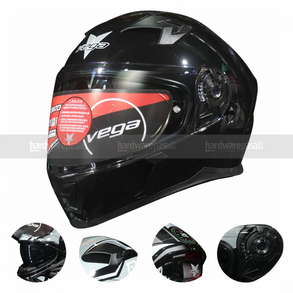 Vega Helmet- Black