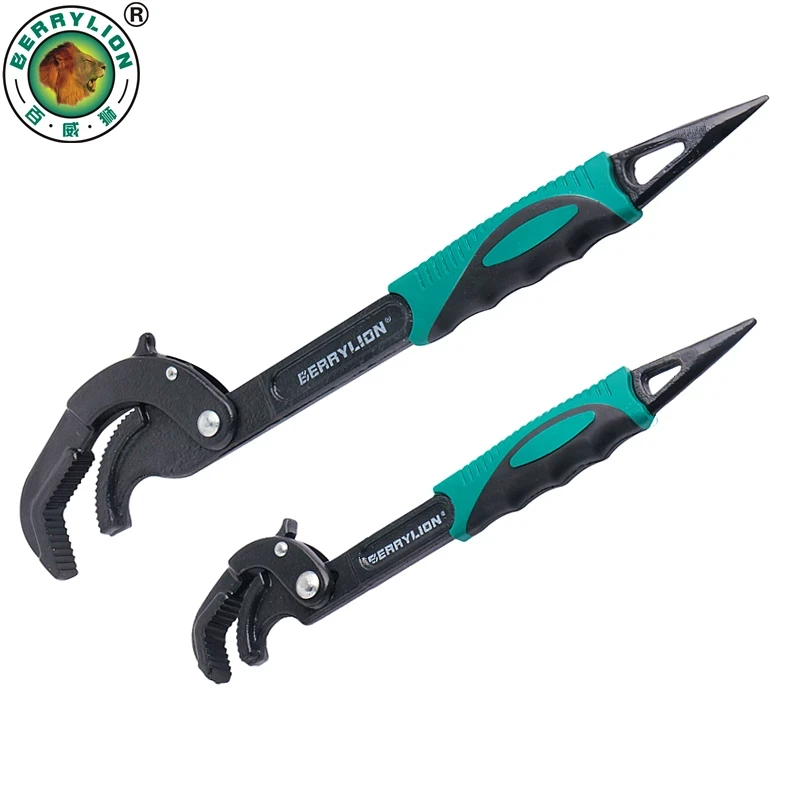 Berrylion 2Pcs Black Finished Multifunctional Wrench Set 082703003