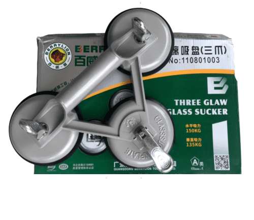 Berrylion Three Jaws Glass Sucker 110801003