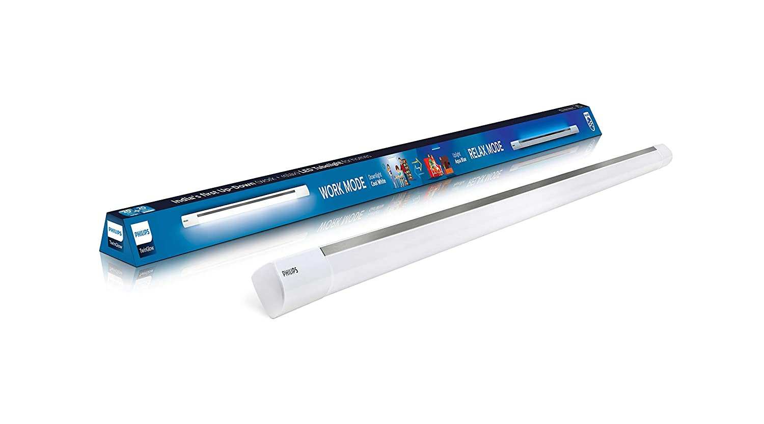 Philips 20W+20W Twin Glow (WW+WW) Batten