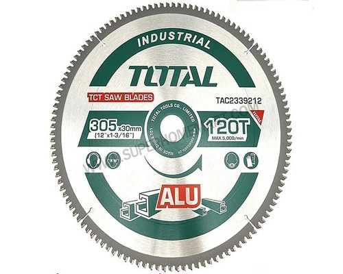 Total 12"/305mm TCT Saw Blade for Aluminum TAC2339212
