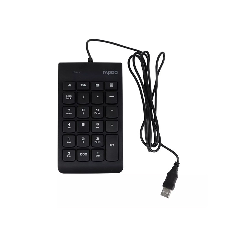 Rapoo K10 Numeric Keyboard-Black