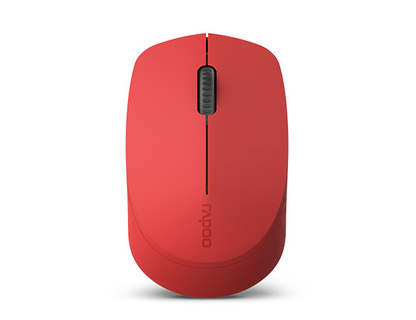 Rapoo M100 Silent Multimode Wireless Mouse-Red (18184)
