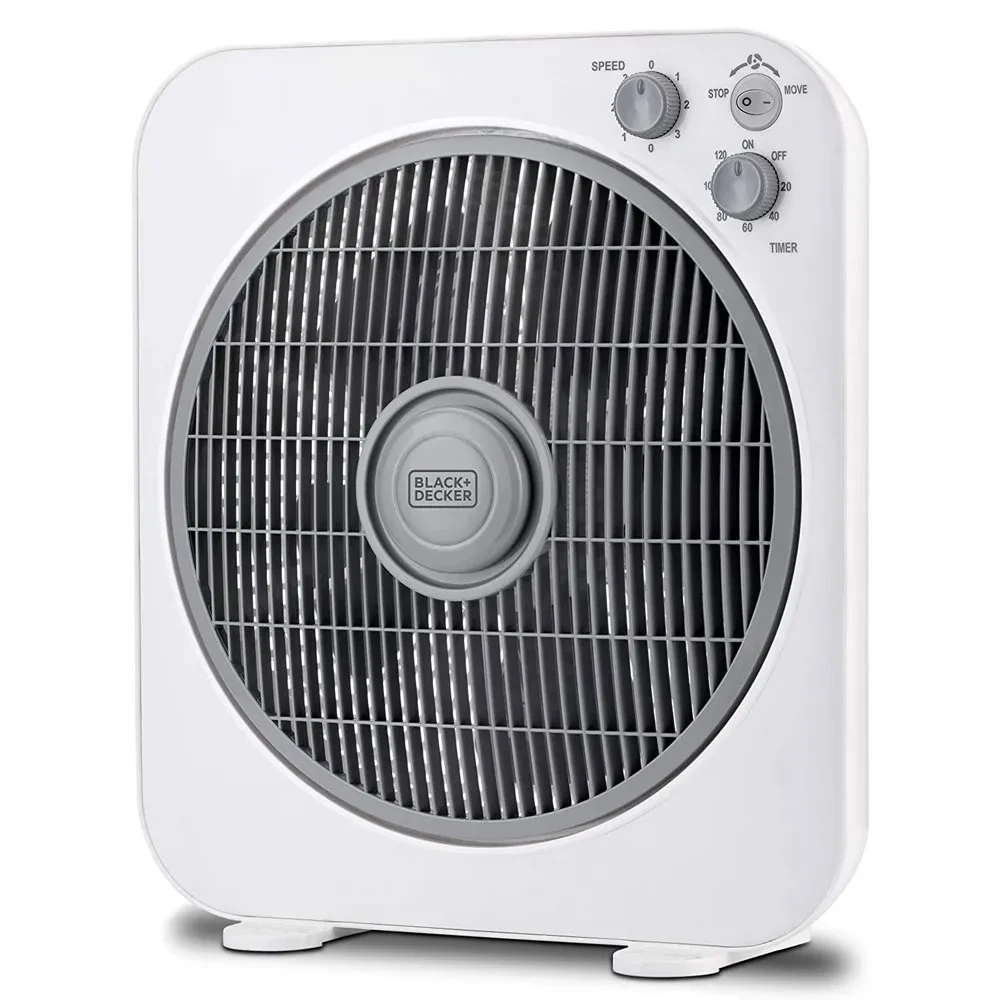 Black+Decker 12" Box Desk Fan FB1220-B5