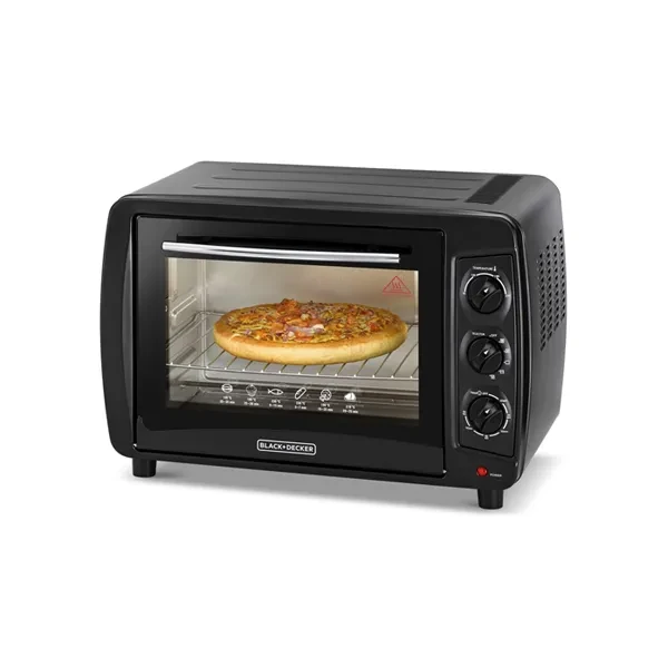 Black+Decker 35L Double Glass Toaster Oven TRO35RDG-B5