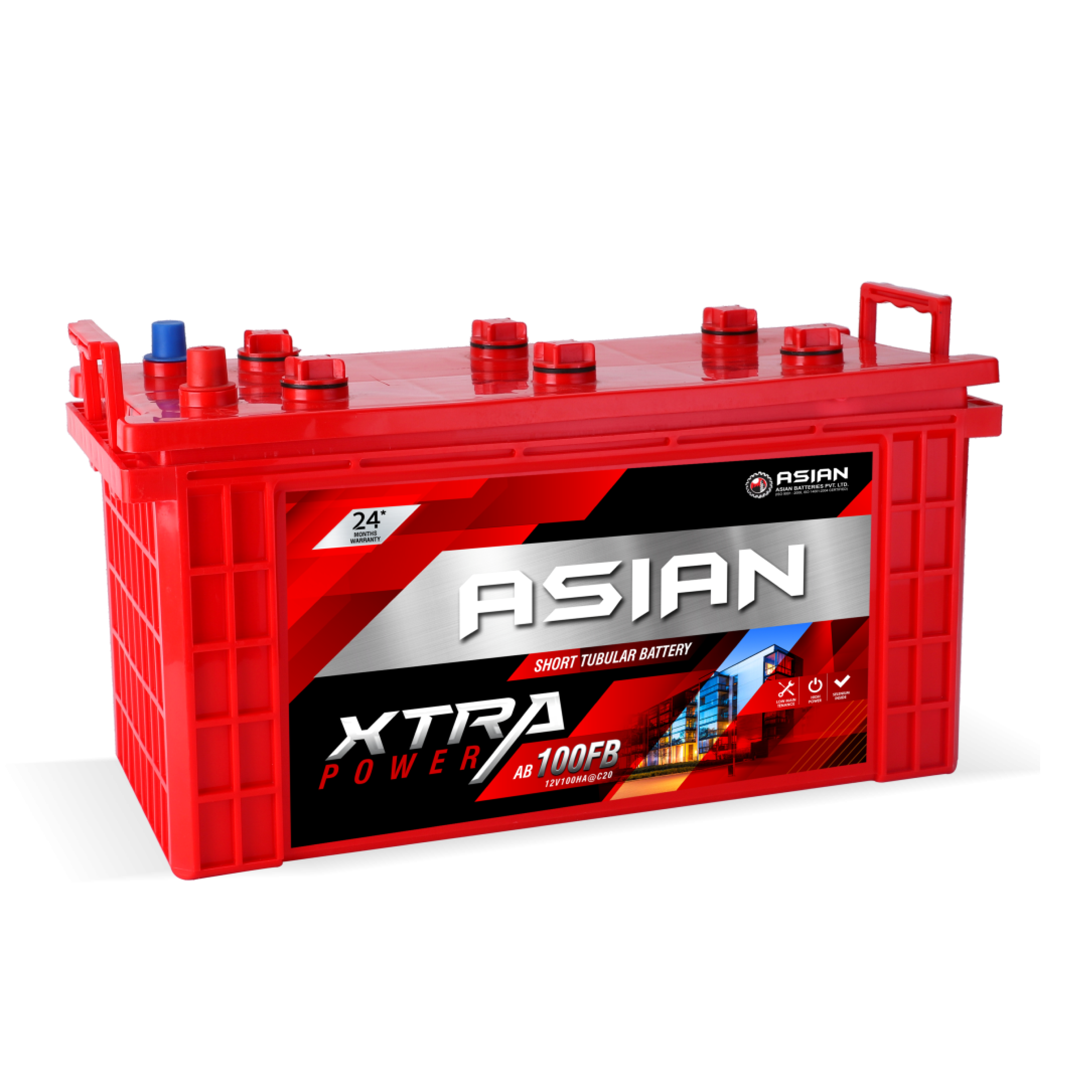 Asian Batteries Inverter Flat Battery AB100FB