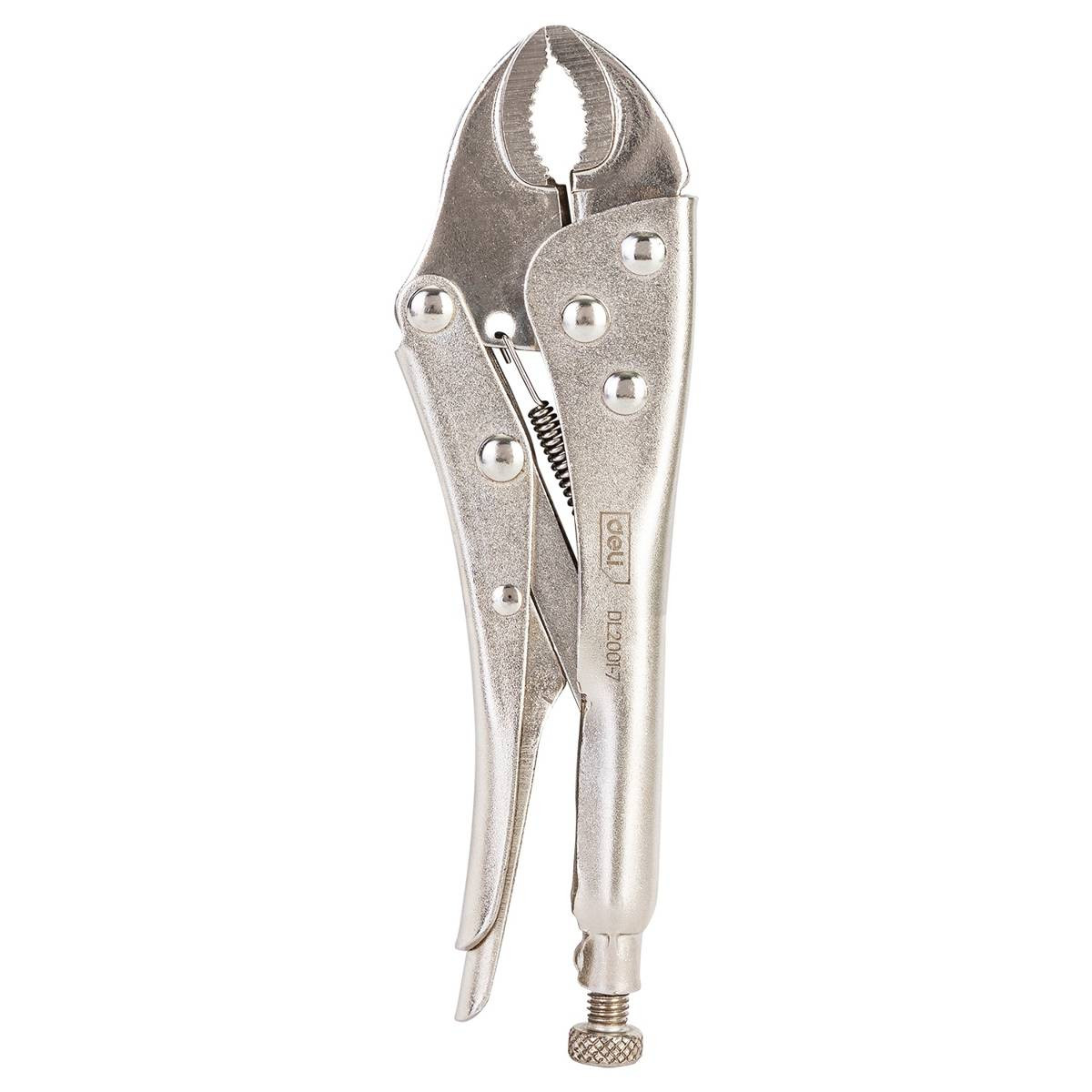 Deli 7" Curved Jaw Locking Pliers EDL2001-7