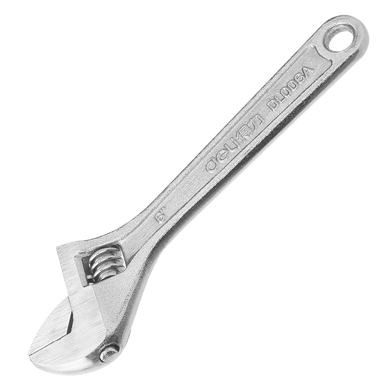 Deli 8" 200mm Adjustable Wrench EDL008A