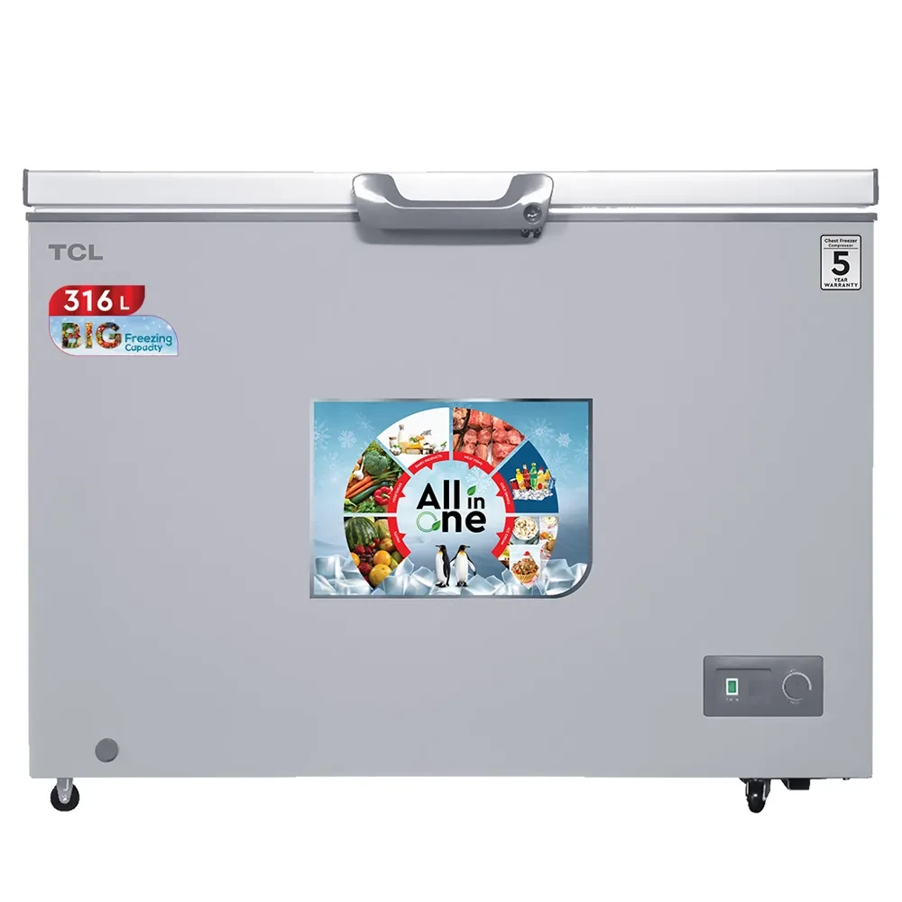 TCL 316 Ltrs Chest Freezer F316CFS