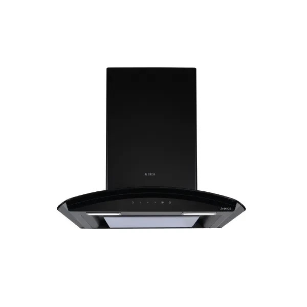 Elica 75 Cm Chimney GLACE EDS PLUS HE LTW 75 BK NERO T4V LED