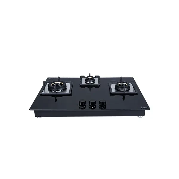 Elica 3 Burner Gas Stove FLEXI BRASS AB HCT MFC 3B 70 MT