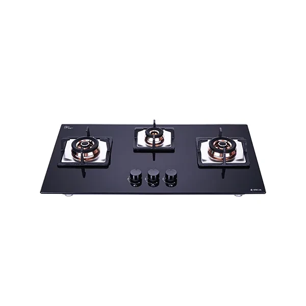 Elica 3 Burner Gas Stove FLEXI FB HCT 375 DX