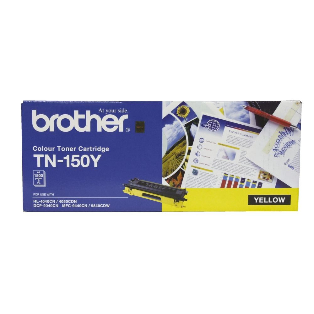 Brother Cart Yellow Toner Cartridge TN-150Y