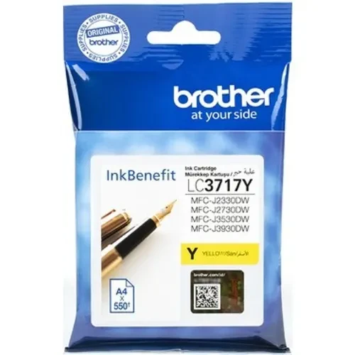 Brother Cart Ink Cartridge LC-3717Y