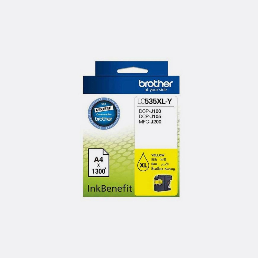 Brother Cart Ink Cartridge LC-535XL-Y