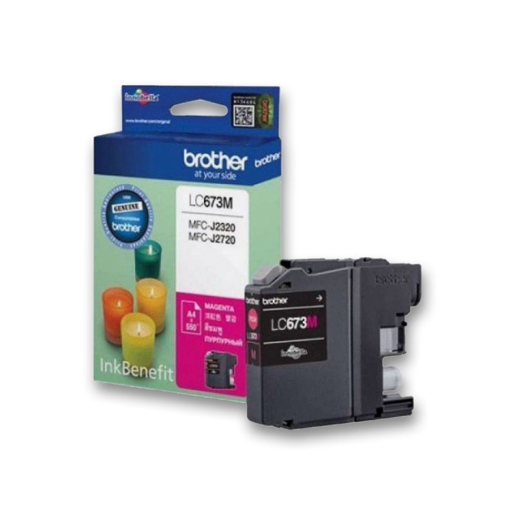 Brother Cart Ink Cartridge LC-673-M