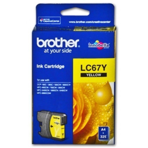 Brother Cart Ink Cartridge LC-67Y