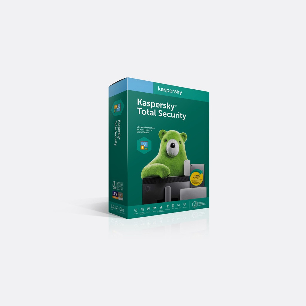 Kaspersky Total Security-1D, 1Y, 1Key-Box