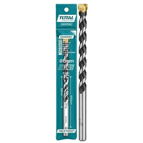 Total 8*120mm Masonry Drill Bit TAC310801