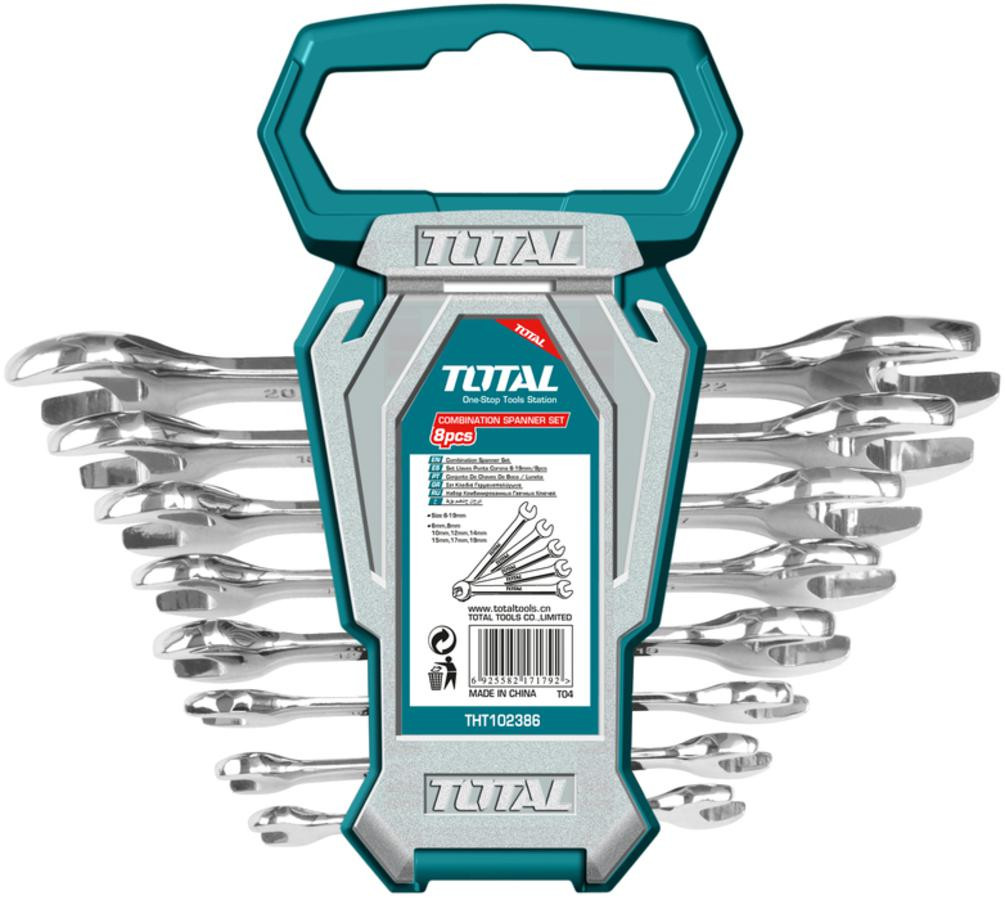 Total 8pcs Combination Spanner Set THT102386