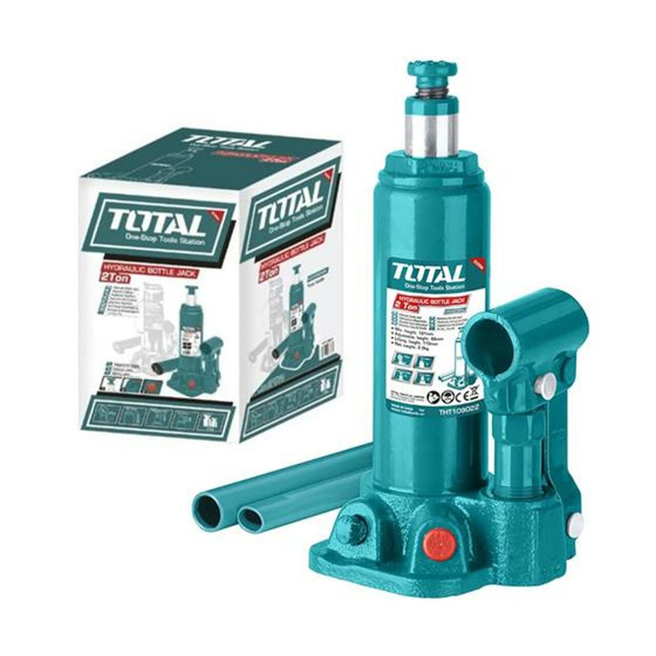 Total 2Ton Hydraulic Bottle Jack THT109022