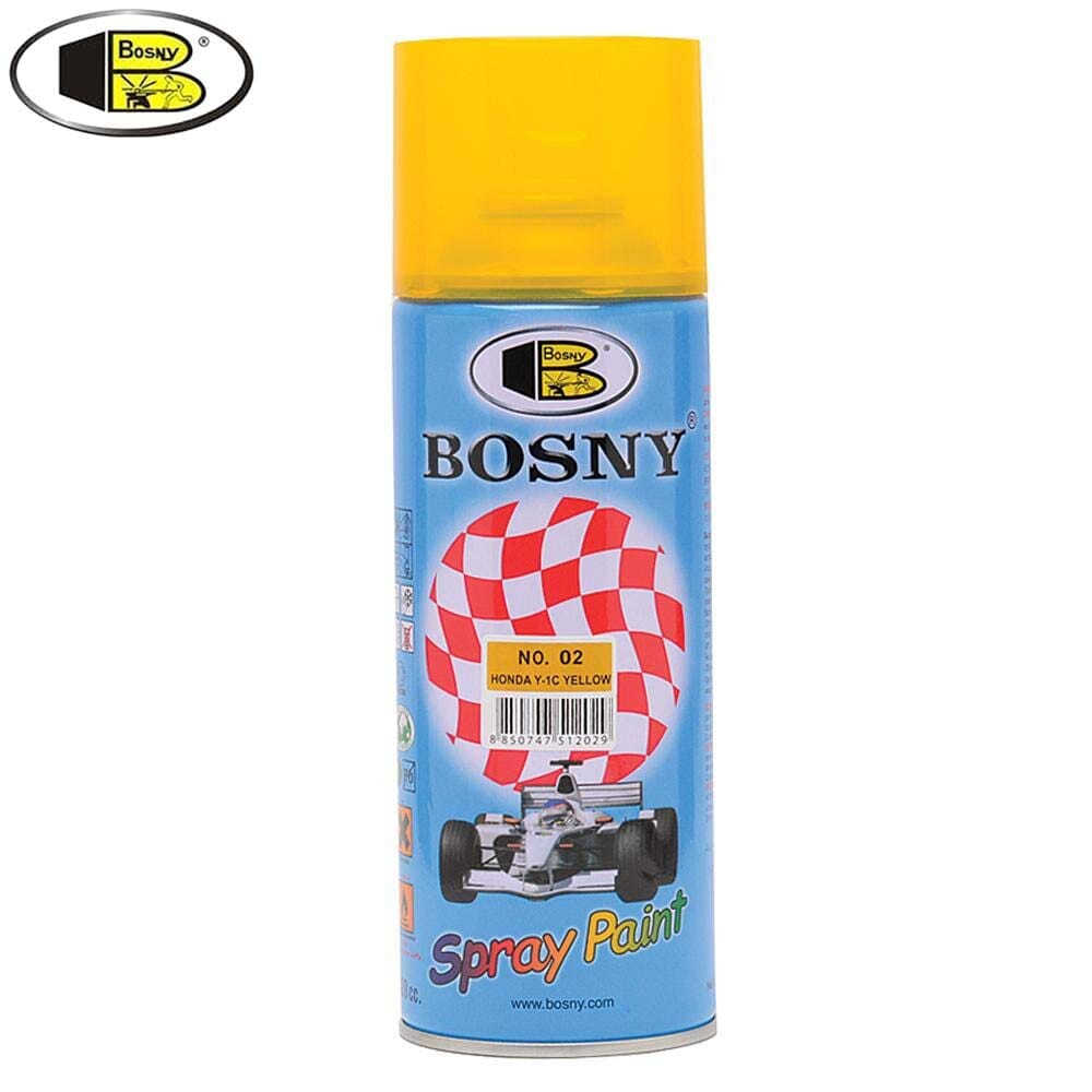 Bosny 400Cc Spray Paints Honda Y-1C Yellow