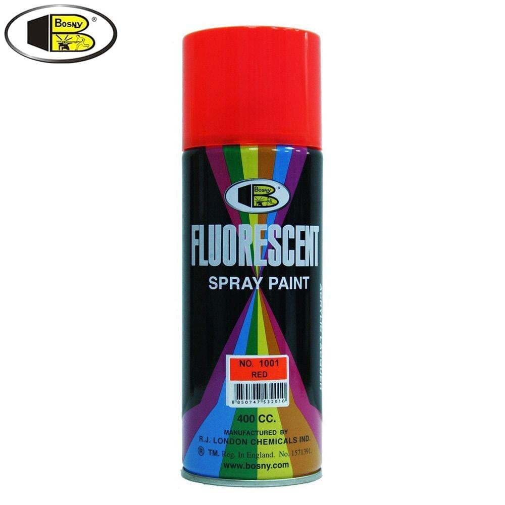 Bosny 400Cc Fluorescent Paint-Red