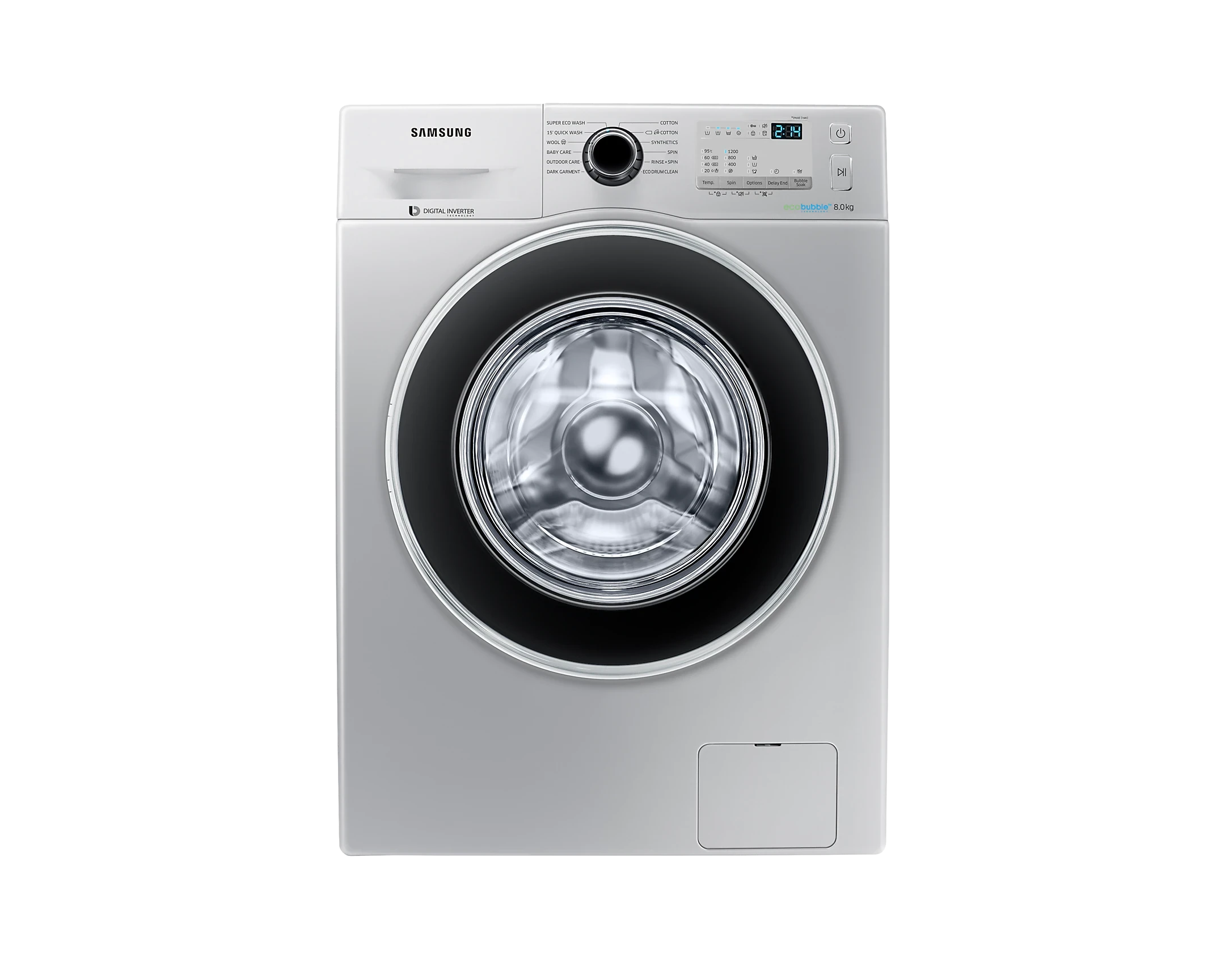 Samsung 8Kg Front Load Washing Machine WW80J4213GS/TL