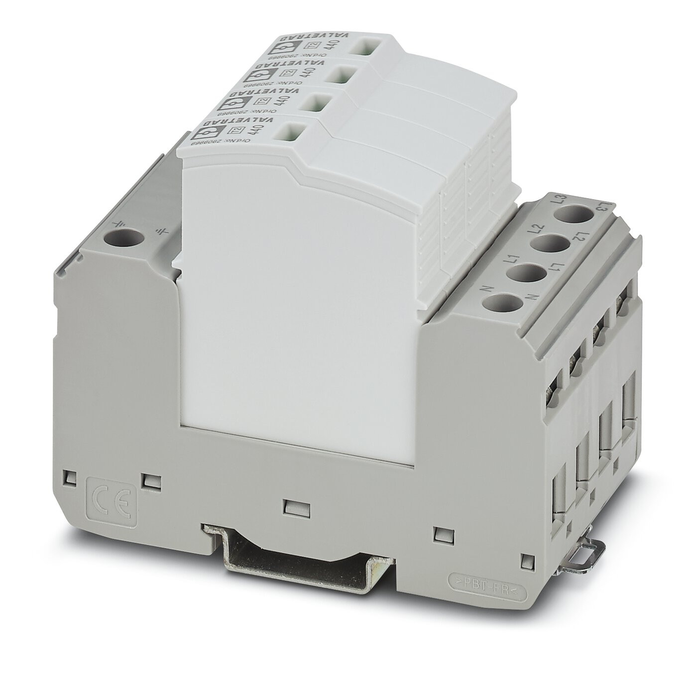 Phoenix Surge Protection Device (SPD) VALSEC-T2-4+0-440-FM 1076468