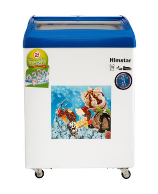 Himstar 180L Curve Door Freezer HC-18C58RSWE/WB