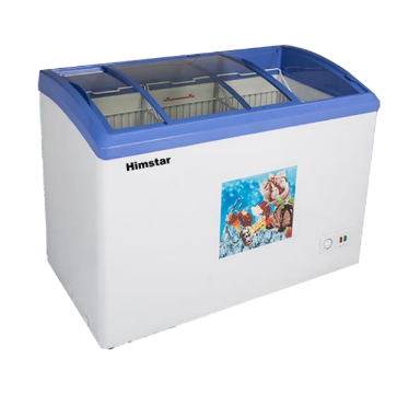Himstar 350L Sliding Door Freezer HC-35C18GDWE/WB