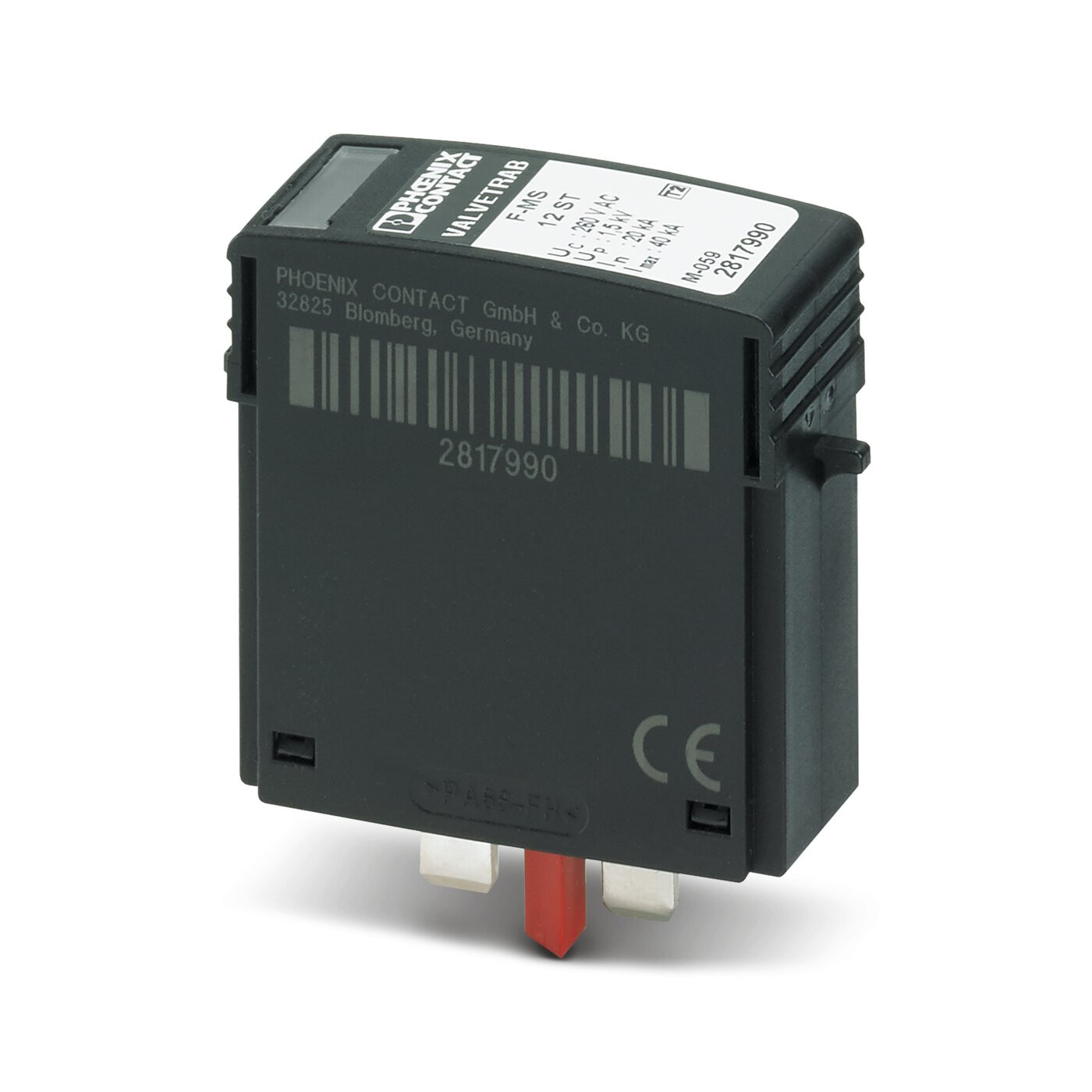 Phoenix Surge Protection Device (SPD) , Type 2, Neutral Cartridge F-MS 12 ST 2817990