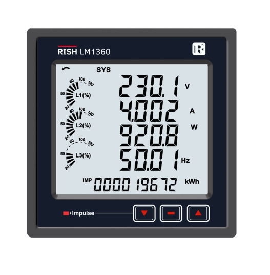 Rishabh Load Manager Multifunction Meter Rish LM 1360