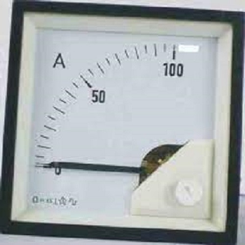 Rishabh 90deg 5A*2 Moving Iron AC Meter Analog Ammeter DE 96 5A