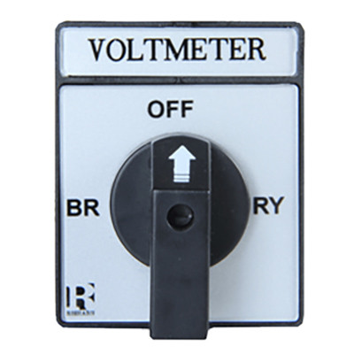 Rishabh Cam Switch LR Instruments Voltmeter Selection Switch With Off 4 Position, 6A