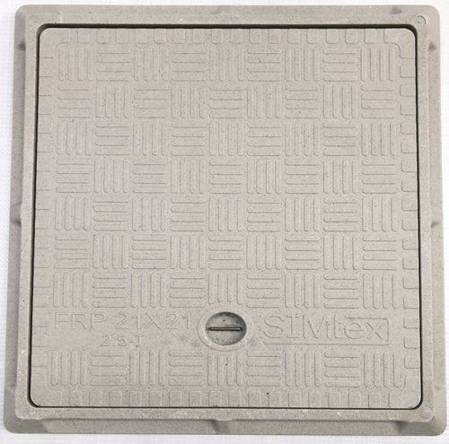 Simtex 21*21 2.5 Ton FRP Manhole Cover with Lock