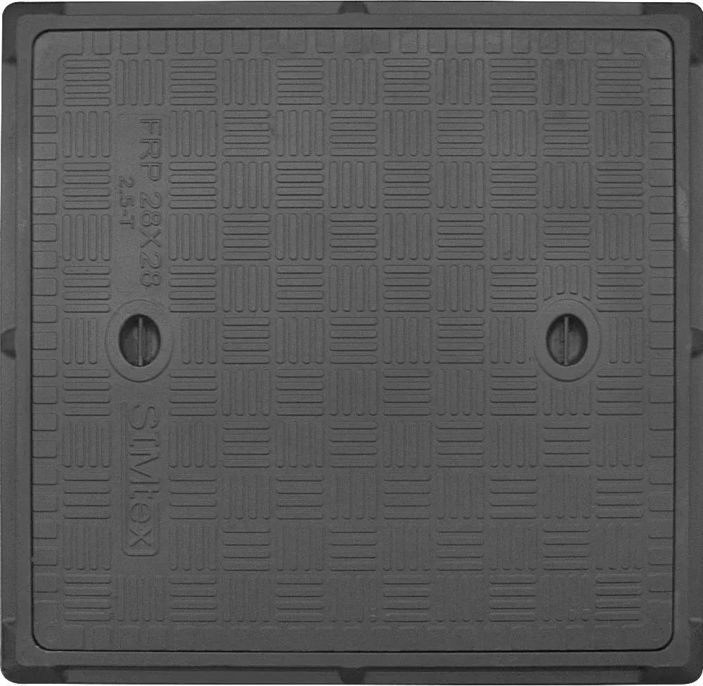 Simtex 28*28 2.5 Ton FRP Manhole Cover with Cover