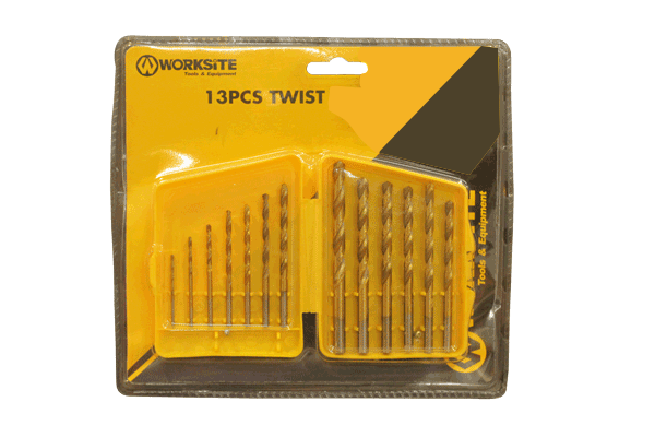 Worksite 13pc Combinations Drill Bits XDB13